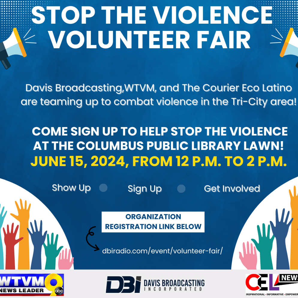 Davis Broadcasting, WTVM, and The Courier Eco-Latino Team Up to Address Local Violence