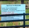 Community rallies against proposed rezoning: Residents fear loss of identity